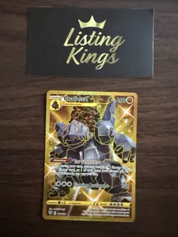Pokemon Collectors Gold Secret Rare Coalossal 198/189. - Image 2