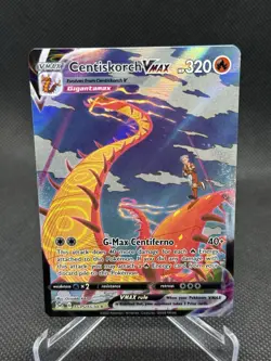 Centiskorch VMAX TG15/TG30 Holo VMAX Rare Lost Origin Trainer Gallery Pokemon NM - Image 1