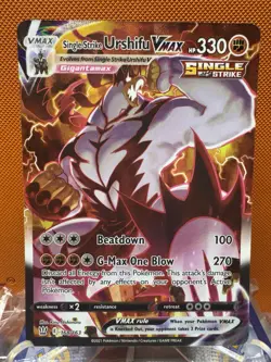 Pokemon Battle Styles: Single Strike Urshifu VMAX Alternate Art 168/163 NM - Image 1