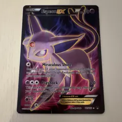 Pokemon Espeon EX Full Art Ultra Rare 117/122 Breakpoint Holo 170 HP English - Image 1