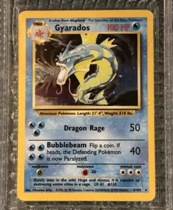 1999 Pokemon Gyarados 006/102 Base Set Unlimited Holo CGC 8.5 - Image 4