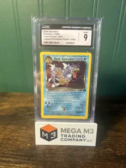 1999 pokemon dark gyarados League Prerelease Promo Cgc 9 Mint - Image 1
