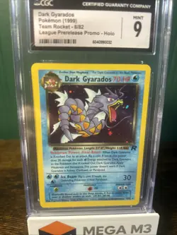 1999 pokemon dark gyarados League Prerelease Promo Cgc 9 Mint - Image 2