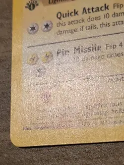 Jolteon 20/64 1st Edition Jungle Base Rare Non Holo Pokemon - Image 2