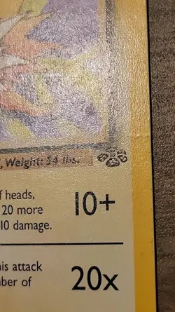 Jolteon 20/64 1st Edition Jungle Base Rare Non Holo Pokemon - Image 5