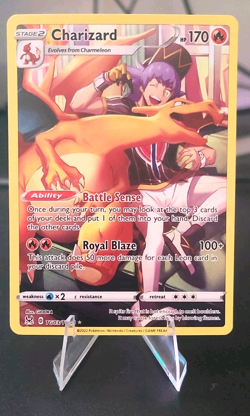 Charizard Pokemon • Ultra Rare • TG03/TG30 Lost Origin Trainer Gallery LP - Image 1