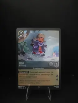 Lilo - Bundled Up 195/204 Winterspell Super Rare NM Foil Lorcana - Image 1