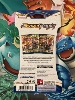 1x Pokemon X&Y Breakpoint Sleeved Booster Pack Mega Scizor New/ Factory Sealed - Image 2