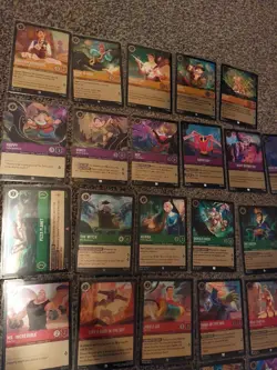 Disney Lorcana Wilds Unknown Foil Card Bundle X36 Cards No Duplicates - Image 3