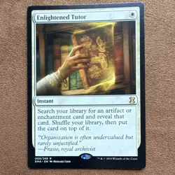Enlightened Tutor #009/249 EMA Instant Rare White Wizards 2016 MTG Card - Image 1