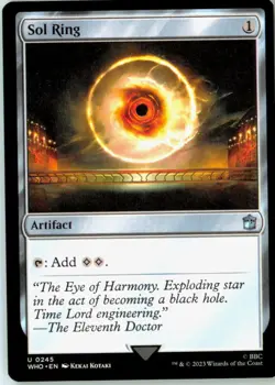 Sol Ring 245 Uncommon Universes Beyond: Doctor Who Near Mint - Image 2