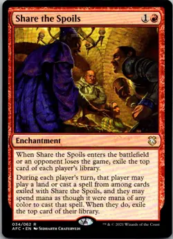 Share the Spoils 34 Commander: Adventures in the Forgotten Realms NM - Image 1