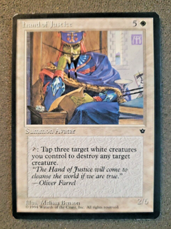Hand of Justice [Fallen Empires] Magic MTG (DS3D1PG)............................ - Image 1