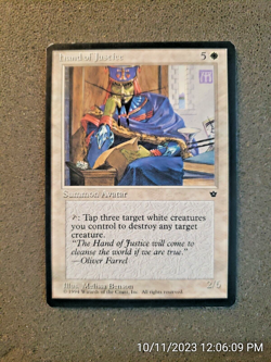 Hand of Justice [Fallen Empires] Magic MTG (DS3D1PG)............................ - Image 5