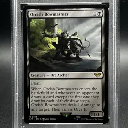 Orcish Bowmasters MTG Universes Beyond:Lord of the Rings LOTR PSA 10 GEM MINT - Image 3