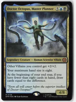 Doctor Octopus, Master Planner 128 Marvel's Spider-Man MTG Foil NM - Image 1