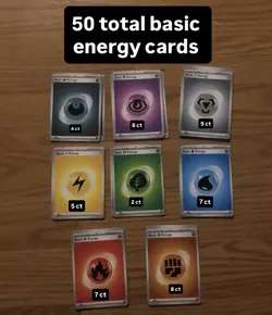 Pokemon TCG 151 ETB Card Sleeves 65 ct. + Deck Box Dice, Dividers, Basic Energy - Image 4