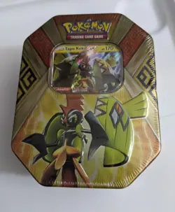 Pokemon Tapu Koko GX Island Guardians 2017 Tin, Factory Sealed TCG - Image 1