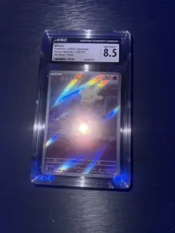 The Pokemon Company Milcery Stellar Miracle Art Rare Holo CGC 8.5 - Image 3