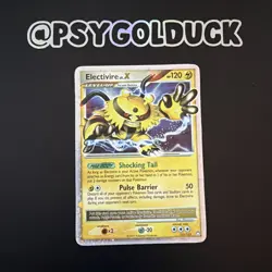 Electivire LV. X 121/123 Pokemon TCG Mysterious Treasures played A28 - Image 1
