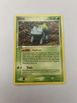 2005 Pokemon Ditto (Bulbasaur) Delta Species 36/113 NM Non-holo Regular - Image 1