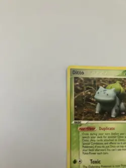 2005 Pokemon Ditto (Bulbasaur) Delta Species 36/113 NM Non-holo Regular - Image 2