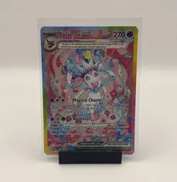 Pokemon Company Sylveon ex 156/131 Sv: Prismatic Evolutions SIR Holo 270 HP MINT - Image 1