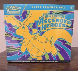 Pokemon Mega Evolution: Ascended Heroes Elite Trainer Box FACTORY SEALED - Image 1