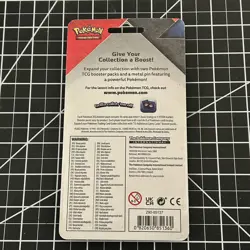 Pokemon Cosmic Eclipse 2 pack Blister w/ Celebi pin - Sealed - Image 2