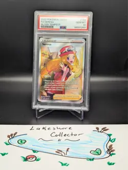 PSA 10 GEM MINT 2022 Pokemon SWSH Silver Tempest Serena Full Art #193 - Image 1