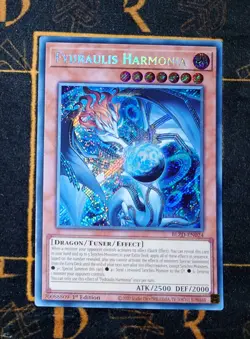 YUGIOH Fydraulis Harmonia (BLZD-EN024) Secret Rare 1st Edition NM - Image 1