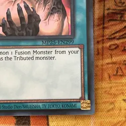 Metamorphosis MP25-EN299 Near Mint Ultra Rare 1st Edition Yu-Gi-Oh - Image 5