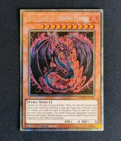 Uria Lord of Searing Flames Starlight Rare - Yu-Gi-Oh Maze of Muertos MZMU-EN000 - Image 1