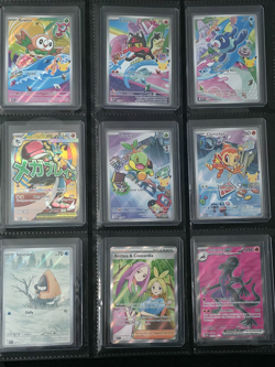 Pokemon Binder Collection Scarlet Violet Cards All Near Mint Excellent Condition - Image 1