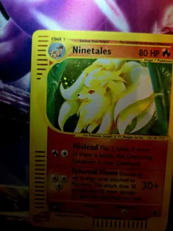 Ninetales - EX: Expedition (21/165) e-Reader Holo Rare Pokemon Card MP - Image 2