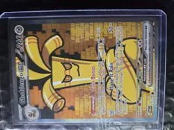Pokemon TCG Gholdengo EX 252/182 Sv04: Paradox Rift Sir Secret Illustration Rare - Image 1