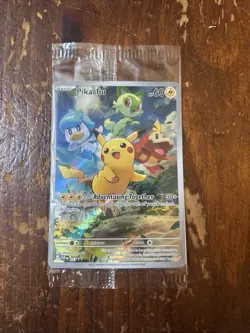 Pikachu 027 SVP English Holo Promo Card 60 HP Basic Adventuring Together - Image 1