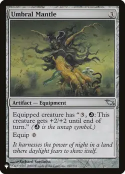 Umbral Mantle - Light Play MTG The List - Image 1