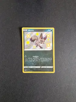 SV081/SV122 Nickit Shining Fates Shiny Vault Sword Shield Pokemon Card Game TCG - Image 1