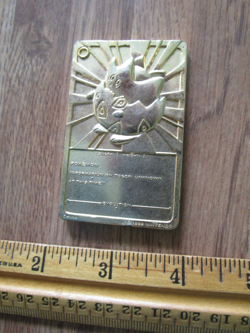 1999 Burger King Pokemon 23K Gold Plated Trading Card - Togepi - Image 2