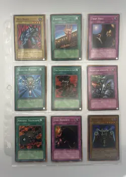 Yugioh Card binder Collection Vintage 200+ cards - Image 2