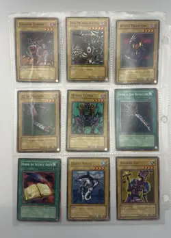 Yugioh Card binder Collection Vintage 200+ cards - Image 5