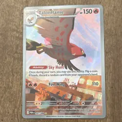 Pokemon Talonflame 091/088 Evolutions Rare Holo 150 HP Stage 2 110 Attack Card - Image 2