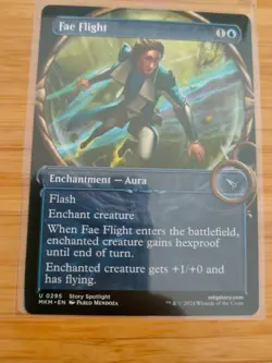 MTG Fae Flight (Showcase) 0295 Murders at Karlov Manor M/NM Free UK P&P - Image 1
