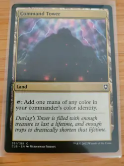 MTG Command Tower 351 Battle for Baldur's Gate M/NM Free UK P&P - Image 1