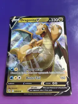 Dragonite V 049/078 Pokemon GO Holo - Image 1