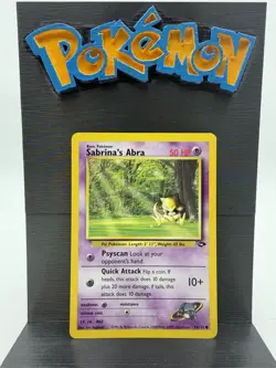 Sabrina's Abra - 94/132 Gym Challenge - Pokemon TCG - 2000 - Image 1
