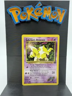 Sabrina's Drowzee - 95/132 Gym Challenge - Pokemon TCG - 2000 - Image 1