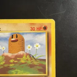 Pokemon Vintage ERROR Diglett Fight Symbol Error Base Set Deck Exclusive 1999 - Image 3