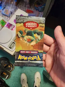 Pokemon EX Hidden Legends Booster Pack Regirock Art Factory Sealed - Image 1
